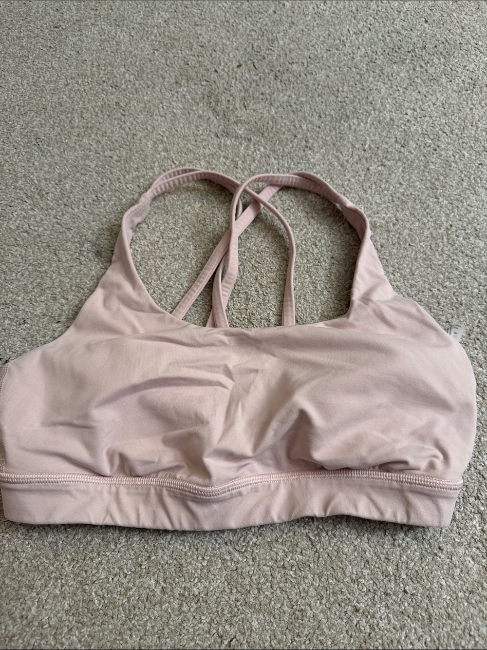 Lululemon Energy Longline Bra- Medium support B-D cup size 8